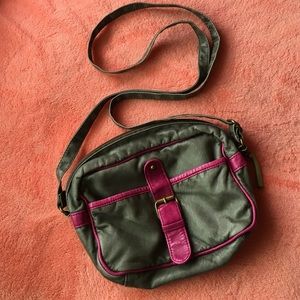 💕Small Grey & Pink Crossbody Bag 💕