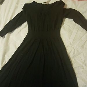 Black seater dress