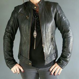 Smokin' sale! Butter soft leather moto jacket!