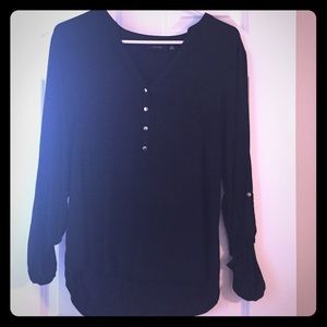Black classy blouse
