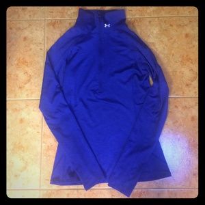 Under Armer 3/4 Zip fleece lined Tunic