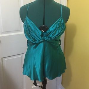 DVF Diane Von Furstenberg silk top