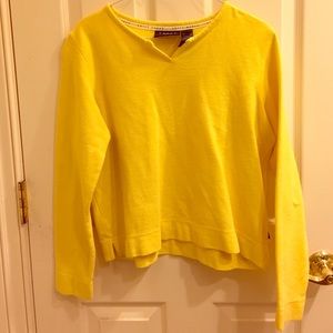 Yellow sweater