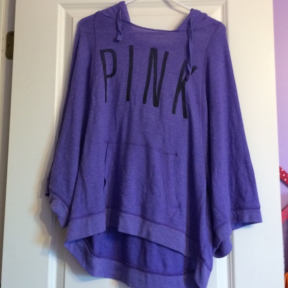 PINK medium purple poncho