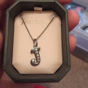 Juicy Couture "J" necklace