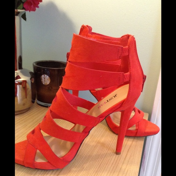 Sexxxy Orange Heels