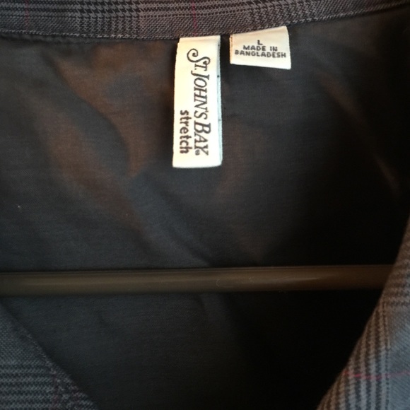 St. John's Bay stretch button up blazer - Picture 3 of 3