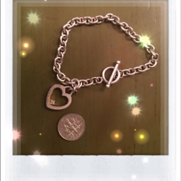 Sterling Silver Charm Bracelets With Toggle Clasp - image 1