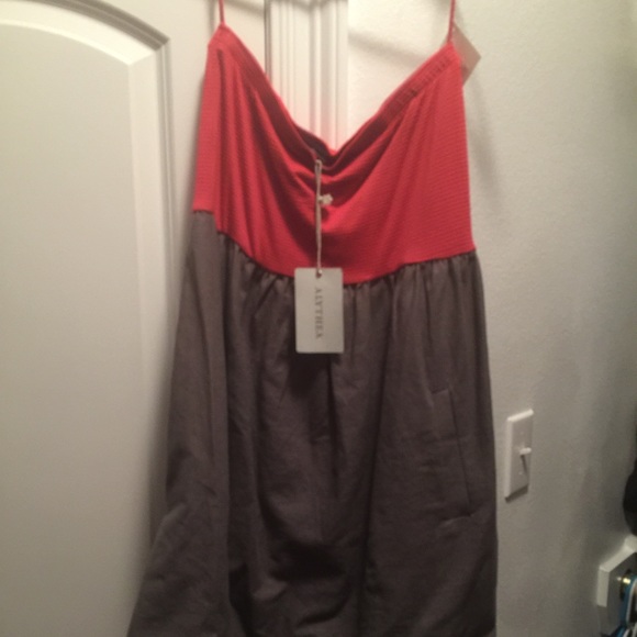 Casual Strapless Dress