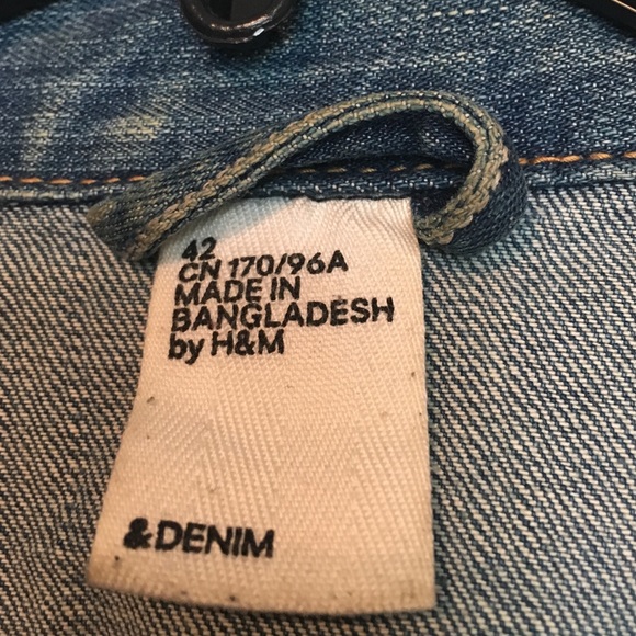 H & M Cropped Jean Jacket - Picture 3 of 6