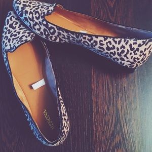 Merona leopard flats