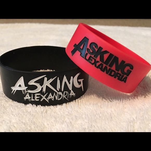 Asking Alexandria bracelet bundle