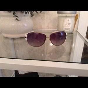 Michael Kors White and Black Sunglasses