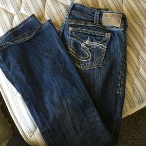Silver jeans