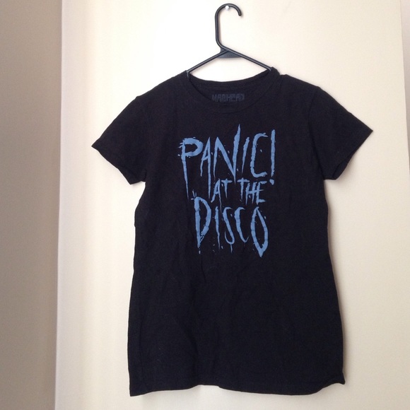 Size Large, Panic! At The Disco band t-shirt