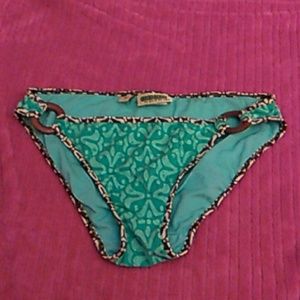 Bikini bottoms blue and Brown