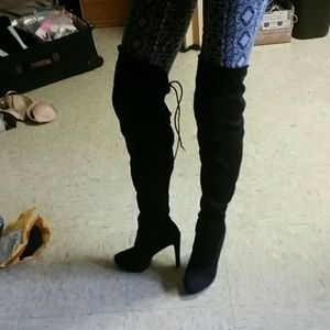 Thigh high boots