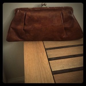 Brown clutch