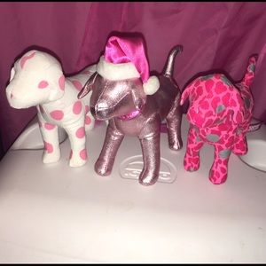Victoria Secret PINK dogs- set of 3