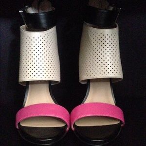 Juicy Couture Atarah Perforated Platform Heels