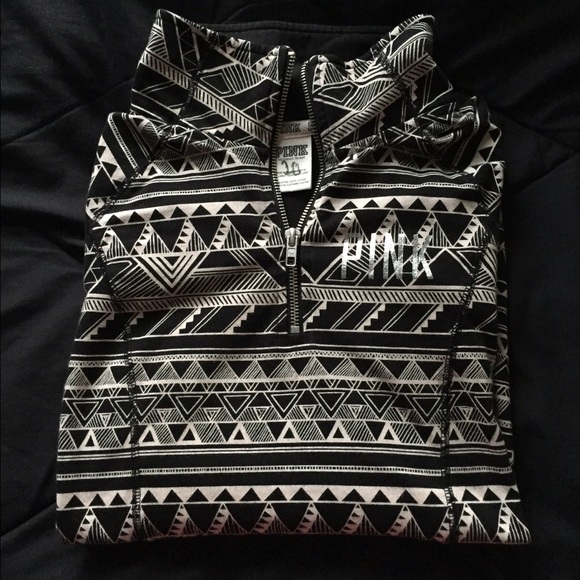 PINK HALF ZIP