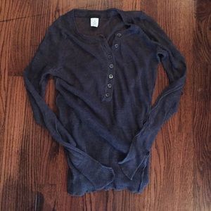 JCrew Linen Henley