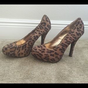Leopard Heels