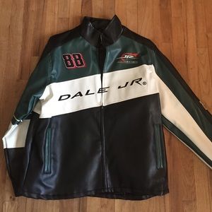 Men's XL leather racing jacket nwot