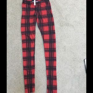 Plaid Leggings