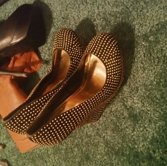 Studded Heels