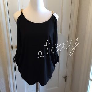 Cold shoulder top