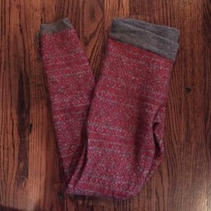 Madewell Sweater Leggings.