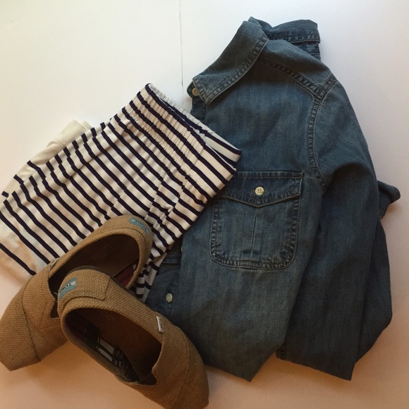 Striped Knit Skirt