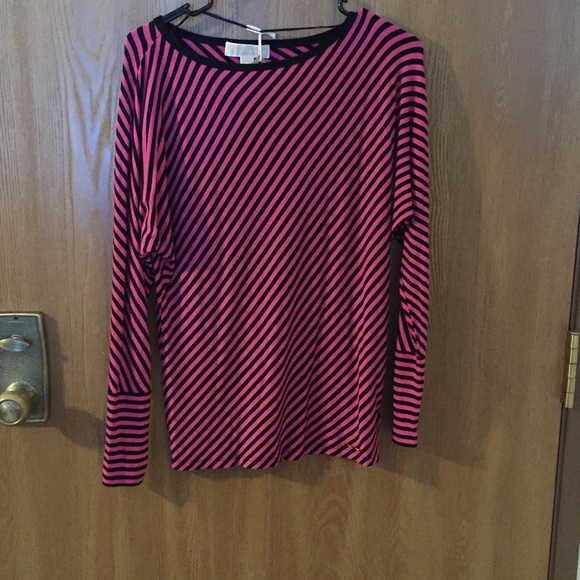 Michael Kors Striped Dolman Top
