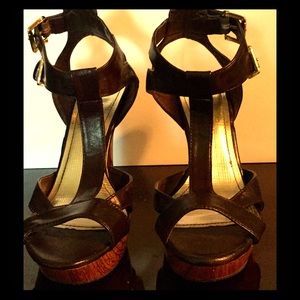 Brown Platform Heels