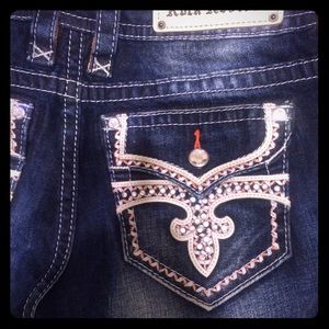 Jeans buckle rock revival midriseboot esther