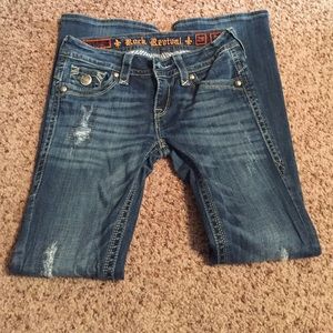 Rock revival womens jeans