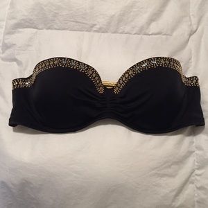 Victoria's Secret strapless swim top