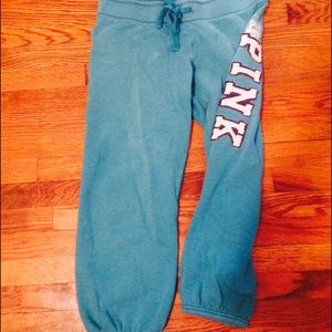 Victoria's Secret Pink cropped sweats