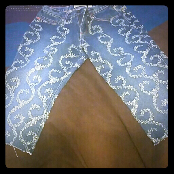 Kasil Royal Denim Long Shorts