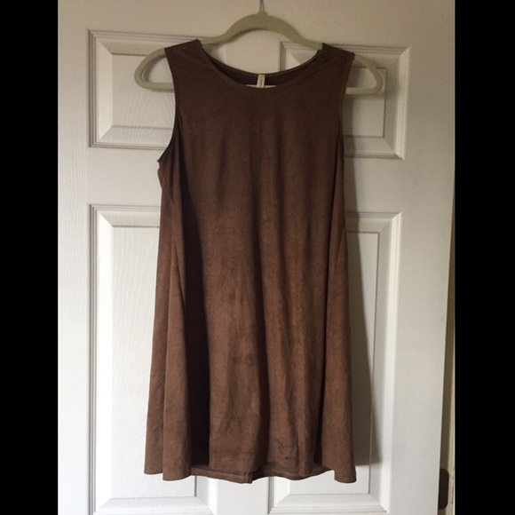 Brown Flowy Tunic/Dress