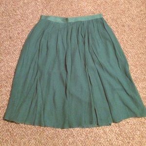Beautiful barely worn teal J.Crew skirt