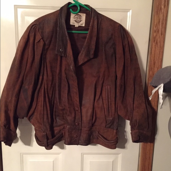 Leather jacket