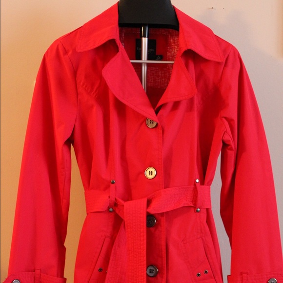 Red Trench Coat