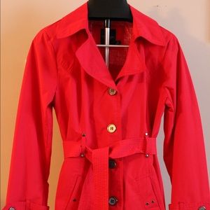 Red Trench Coat