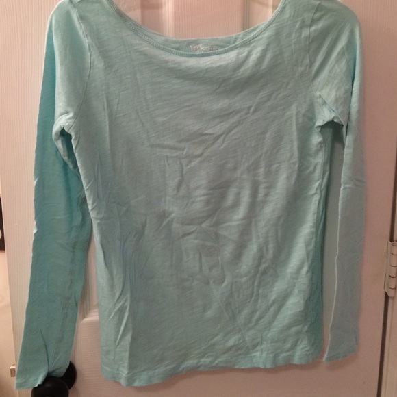 Mint green sleep shirt