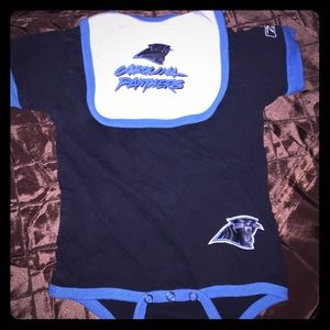 Carolina Panthers onesie!