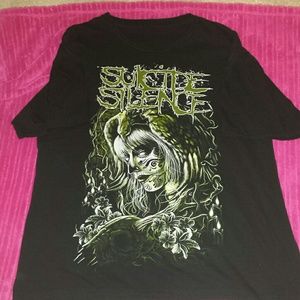 T-shirt black. Suicide Silence. L or Xl.