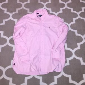 Ralph Lauren Dress Shirt. Pink.