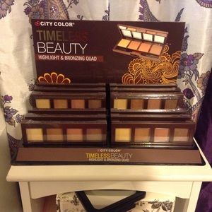 NEW product highlight & bronzing quad
